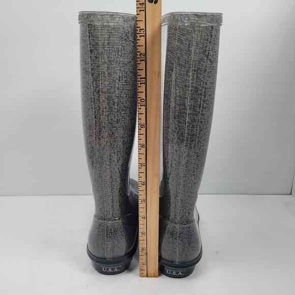Chinook Women's Black Rubber Rain Boots US Size 7 NWOT - Picture 10 of 11